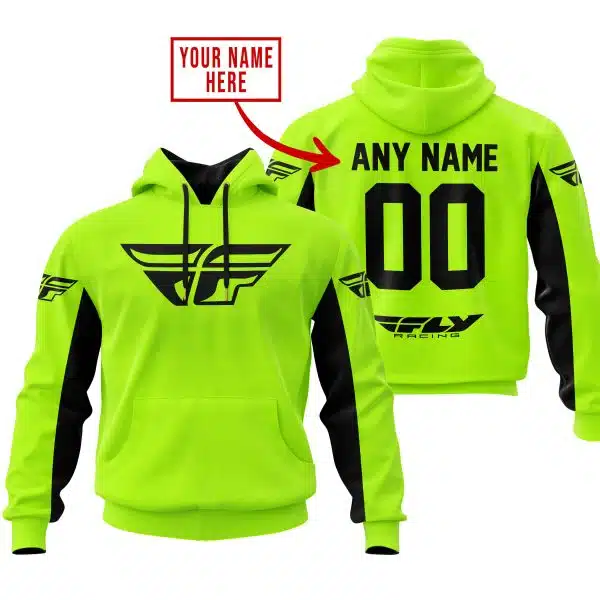 Custom Name Racing - Limited Edition - Fly Racing- Neon V2