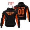 Custom Name Racing - Limited Edition - Fly Racing- Orange