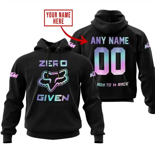 Zero Fox Given – Limited Edition – Ktm – Black