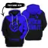 Just Fkcn Send It - 3d All Over Printed - Husqvarna Blue