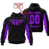 Custom Name Racing - Limited Edition - Fly Racing- Purple