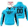 Custom Name Racing - Limited Edition - Fly Racing- Sky Blue V2