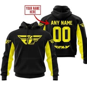 Custom Name Racing - Limited Edition - Fly Racing- Yellow