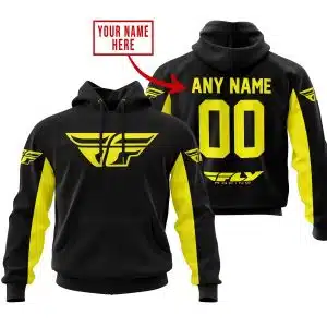 Custom Name Racing - Limited Edition - Fly Racing- Yellow