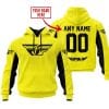 Custom Name Racing - Limited Edition - Fly Racing- Yellow V2