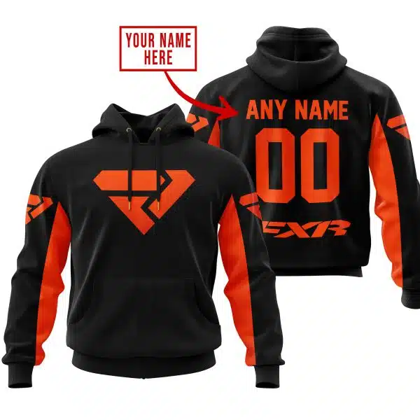 Custom Name Racing - Limited Edition - Fxr - Orange