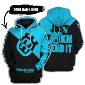 Just Fkcn Send It - 3d All Over Printed - Husqvarna Sky Blue