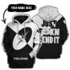 Just Fkcn Send It - 3d All Over Printed - Polaris White
