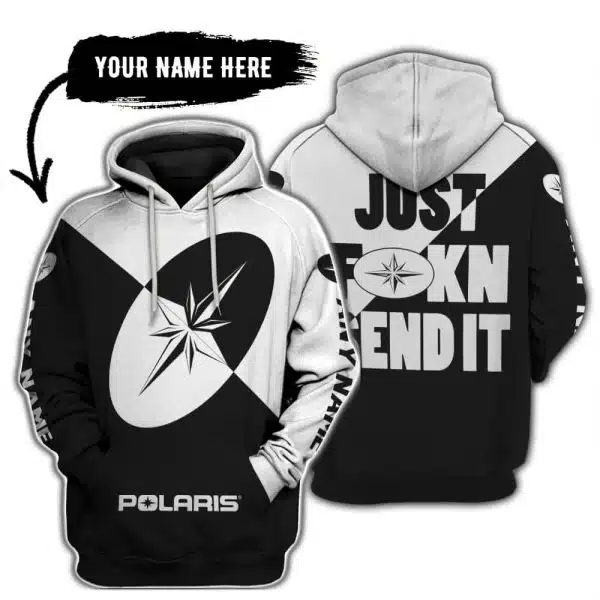 Just Fkcn Send It - 3d All Over Printed - Polaris White