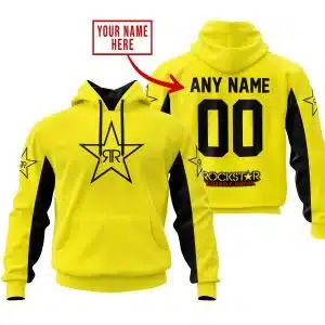 Custom Name Racing - Limited Edition - Rockstar V2 - Yellow