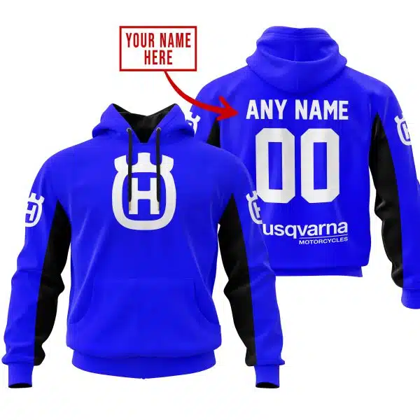 Custom Name Racing - Limited Edition - Husqvarna - Blue V2