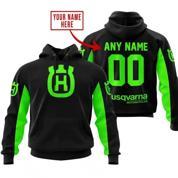 Custom Name Racing - Limited Edition - Husqvarna - Green