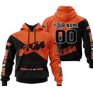 Premium Gift - Custom Name - Ktm - Orange