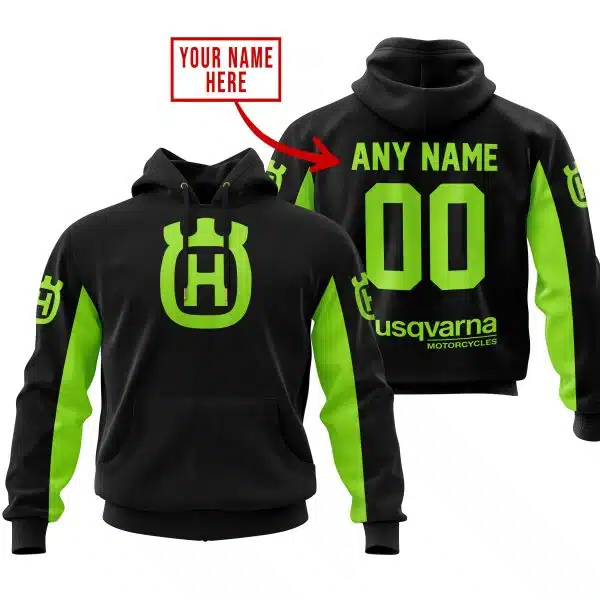 Custom Name Racing - Limited Edition - Husqvarna - Green 1