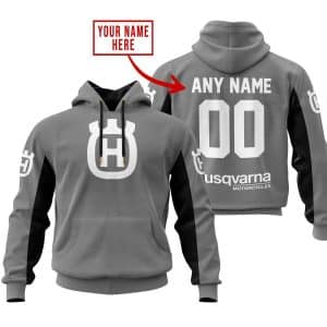 Custom Name Racing - Limited Edition - Husqvarna - Grey V2