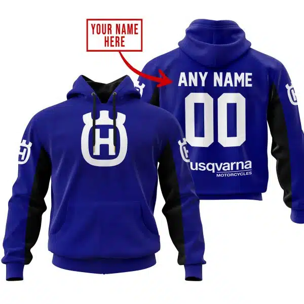 Custom Name Racing - Limited Edition - Husqvarna - Navy V2