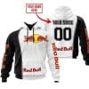 Limited Edition - Custom Name Motocrocss V2 - Red Bull
