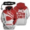 Just Fkcn Send It - 3d All Over Printed - Ducati