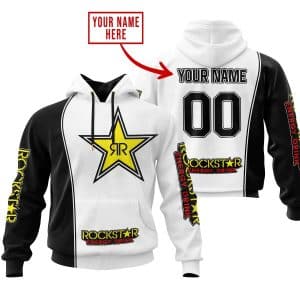 Limited Edition - Custom Name Motocrocss V2 - Rockstar Energy
