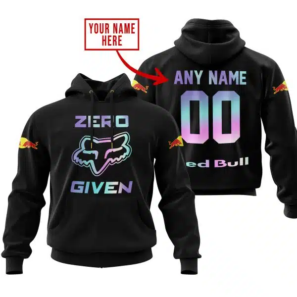 Zero Fox Given – Limited Edition – Red Bull – Black