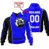 Limited Edition - Custom Name Motocrocss V2 - Can Am Blue
