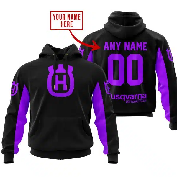Custom Name Racing - Limited Edition - Husqvarna - Purple