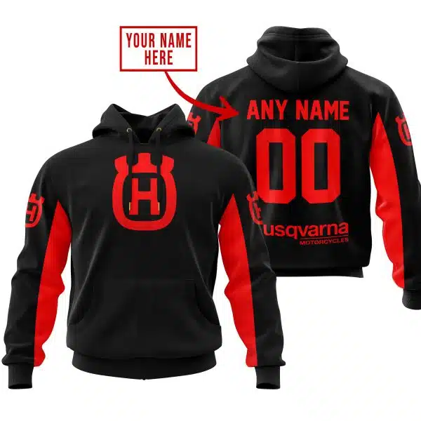 Custom Name Racing - Limited Edition - Husqvarna - Red
