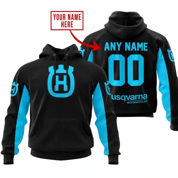Custom Name Racing - Limited Edition - Husqvarna - Sky Blue