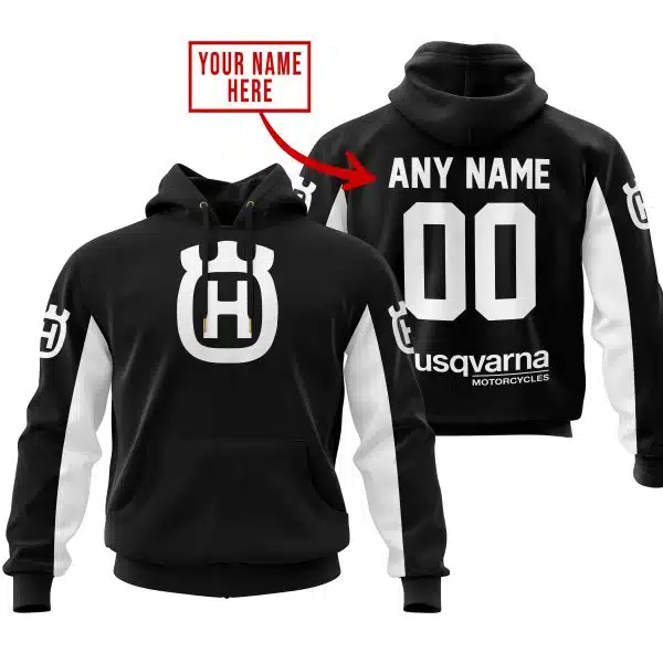 Custom Name Racing - Limited Edition - Husqvarna - White