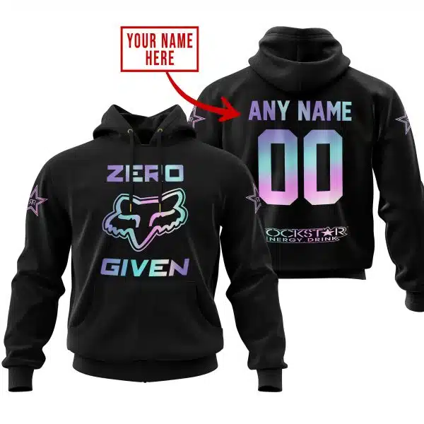 Zero Fox Given – Limited Edition – Rockstar Energy – Black