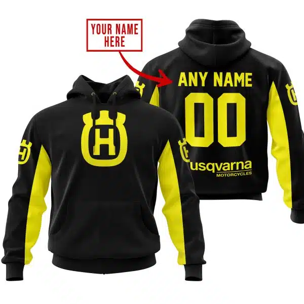 Custom Name Racing - Limited Edition - Husqvarna - Yellow