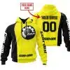 Limited Edition - Custom Name Motocrocss V2 - Can Am Yellow