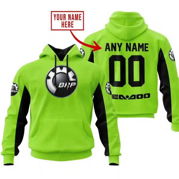 Custom Name Racing - Limited Edition - Sea Doo - Green 1 V2