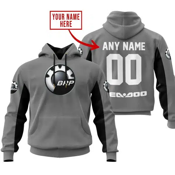 Custom Name Racing - Limited Edition - Sea Doo - Grey V2