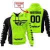 Limited Edition - Custom Name Motocrocss V2 - Fly Racing Neon