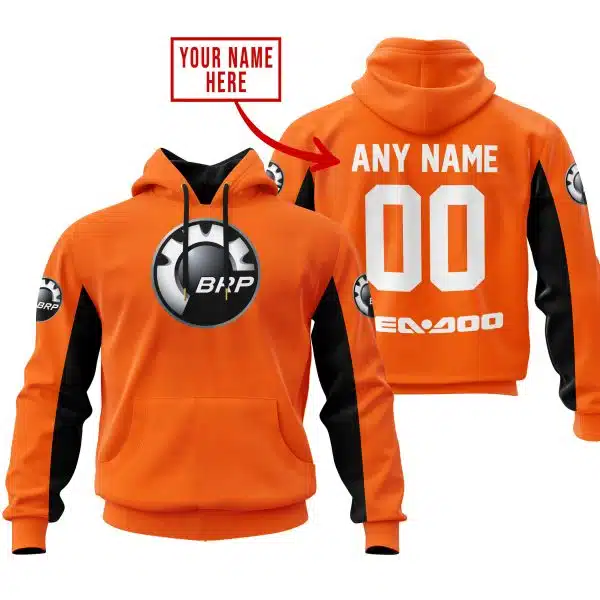 Custom Name Racing - Limited Edition - Sea Doo - Orange V2