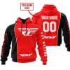 Limited Edition - Custom Name Motocrocss V2 - Fly Racing Red