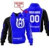 Limited Edition - Custom Name Motocrocss V2 - Husqvarna Blue