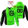 Limited Edition - Custom Name Motocrocss V2 - Husqvarna Green