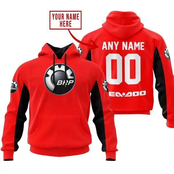 Custom Name Racing - Limited Edition - Sea Doo - Red V2
