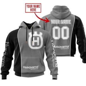 Limited Edition - Custom Name Motocrocss V2 - Husqvarna Grey