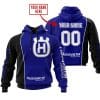 Limited Edition - Custom Name Motocrocss V2 - Husqvarna Navy