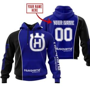 Limited Edition - Custom Name Motocrocss V2 - Husqvarna Navy