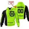 Limited Edition - Custom Name Motocrocss V2 - Husqvarna Neon