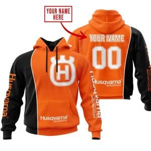 Limited Edition - Custom Name Motocrocss V2 - Husqvarna Orange
