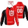 Limited Edition - Custom Name Motocrocss V2 - Husqvarna Red