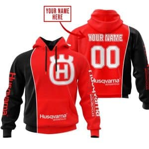 Limited Edition - Custom Name Motocrocss V2 - Husqvarna Red