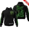 Premium Just Fckn Gonna Send It - Custom Name - Monster Energy - Green Black