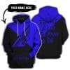 Too Fast To Live Too Young To Die - 3d All Over Printed - Fly Racing Blue