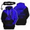 Too Fast To Live Too Young To Die - 3d All Over Printed - Fly Racing Blue